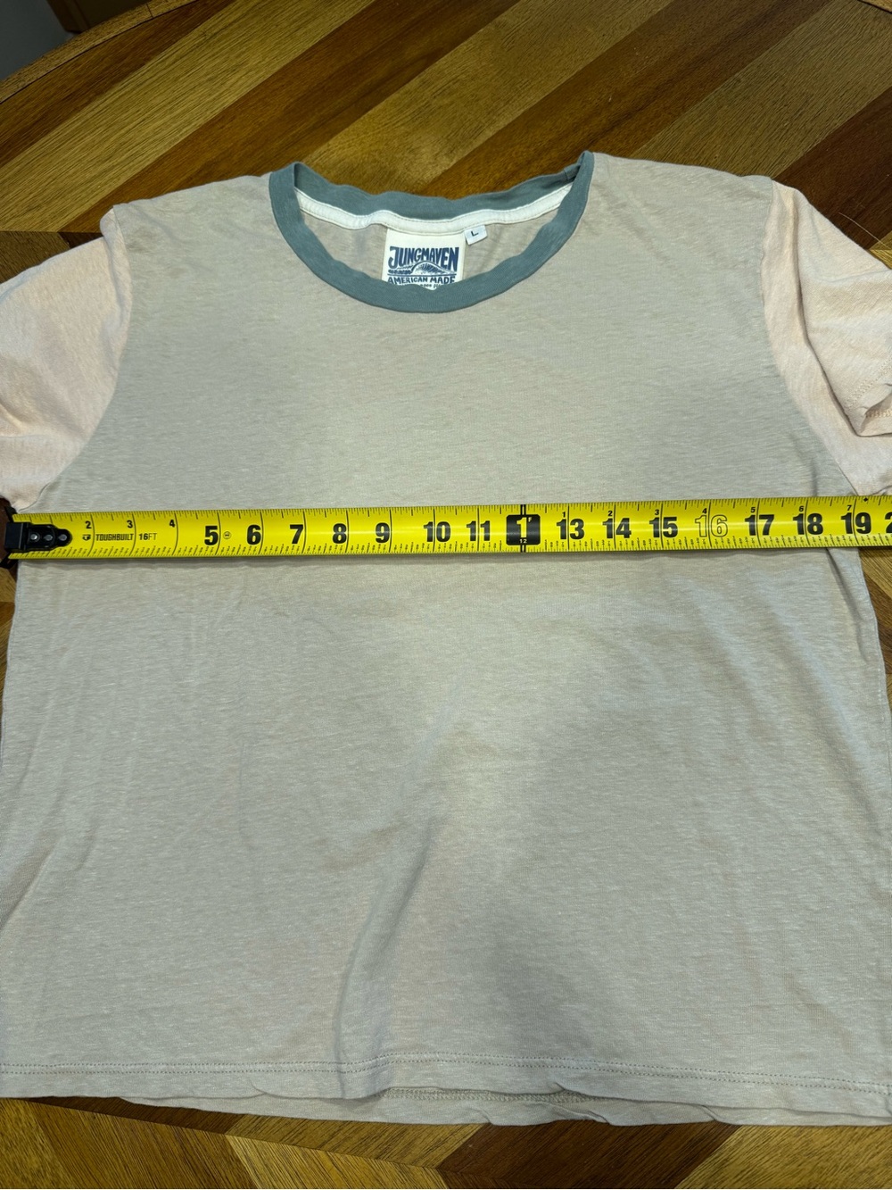 Jungmaven COLOR BLOCK LOREL TEE - hemp cotton blend - Picture 4 of 5